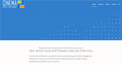 Desktop Screenshot of cinemapartysoftware.com